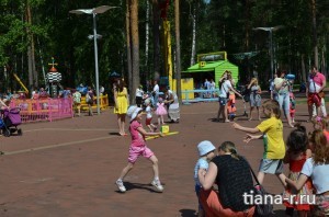 День защиты детей в городском парке в г.Балашиха
